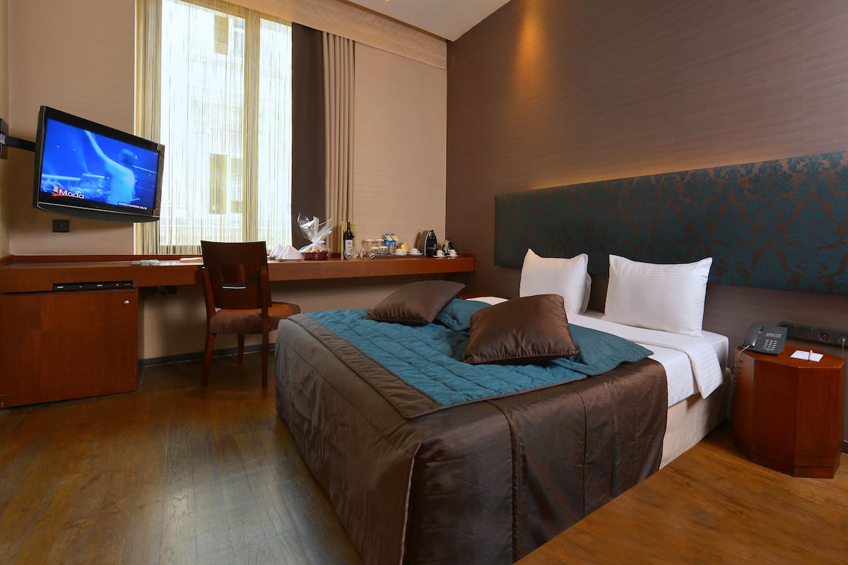 1 habitación, ropa de cama de alta calidad y minibar