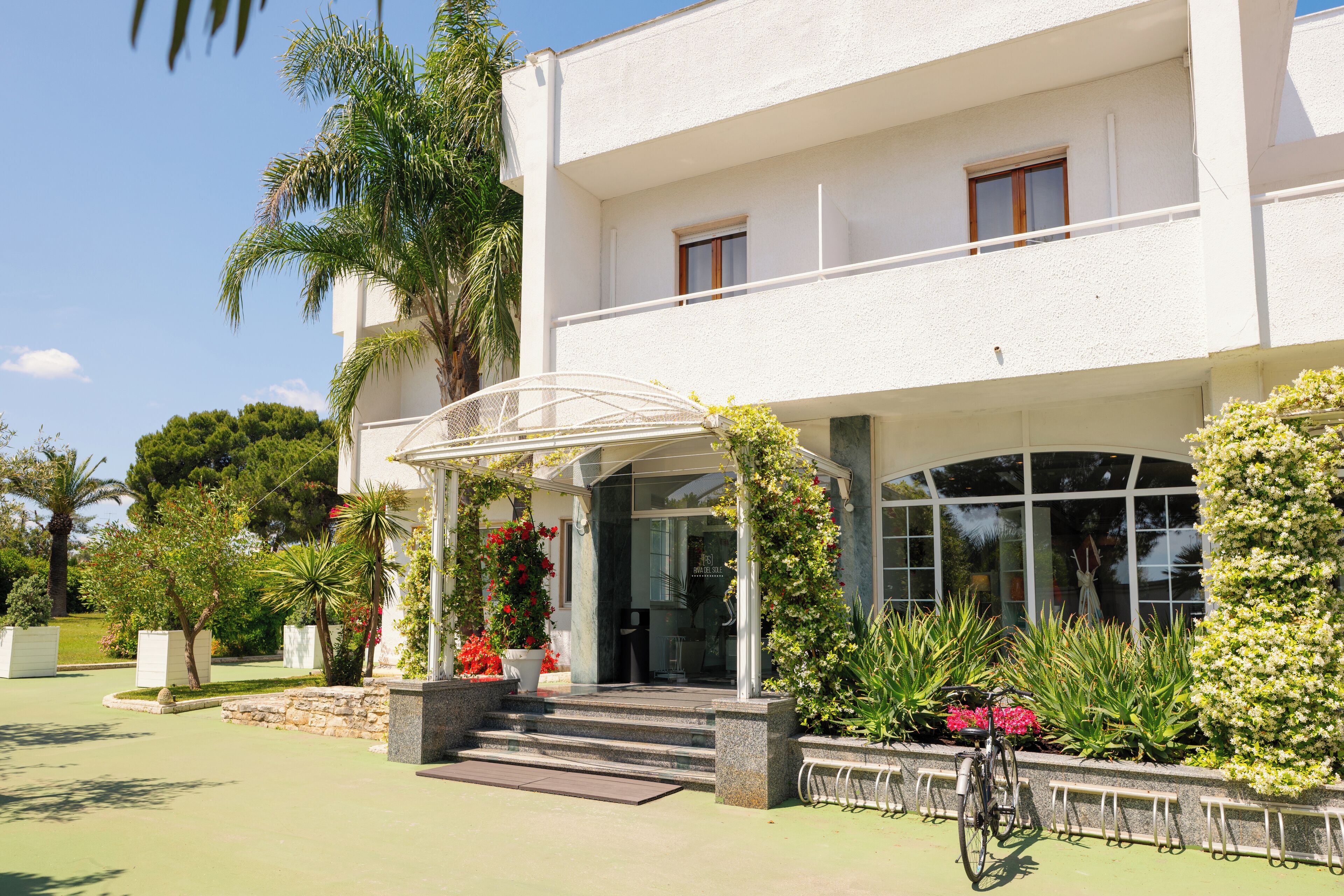 Ingresso della struttura