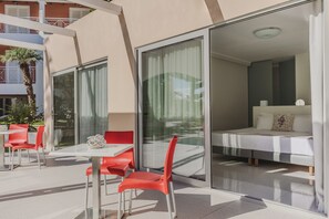 Superior Double Room, 2 Single Beds, Pool Access | Down duvets, in-room safe, blackout curtains, iron/ironing board - Sunrise Zante Hotel - Adults Only (Zakynthos)