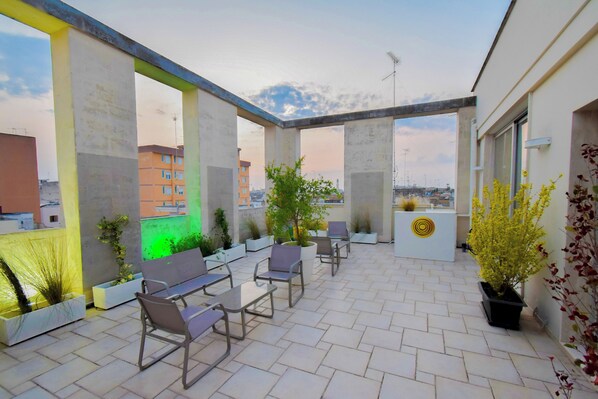 Rooftop terrace - Eos Hotel (Lecce)