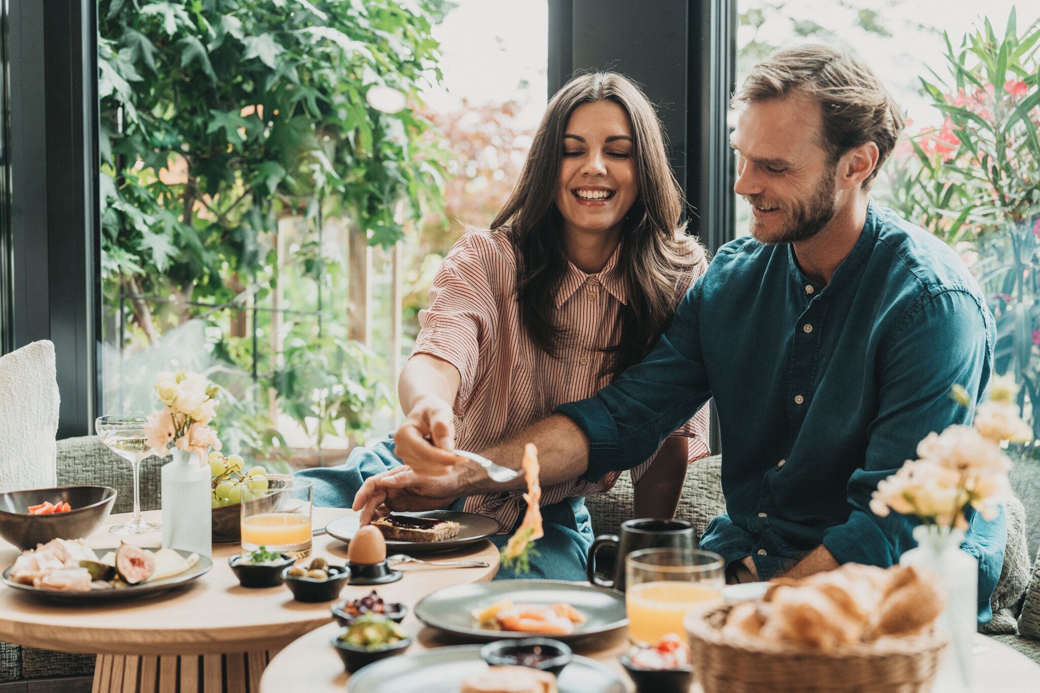 Tägliches inbegriffenes Frühstücksbuffet