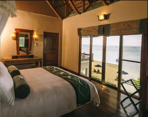 家庭別墅, 私人泳池 | 低過敏寢具、羽絨被、舒適加層、迷你吧