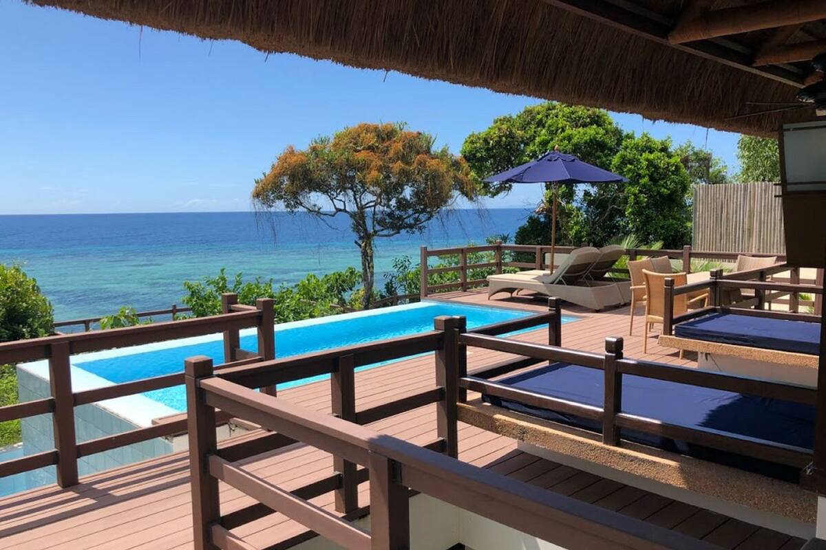 Grand Villa, Sea View | Terrace/patio