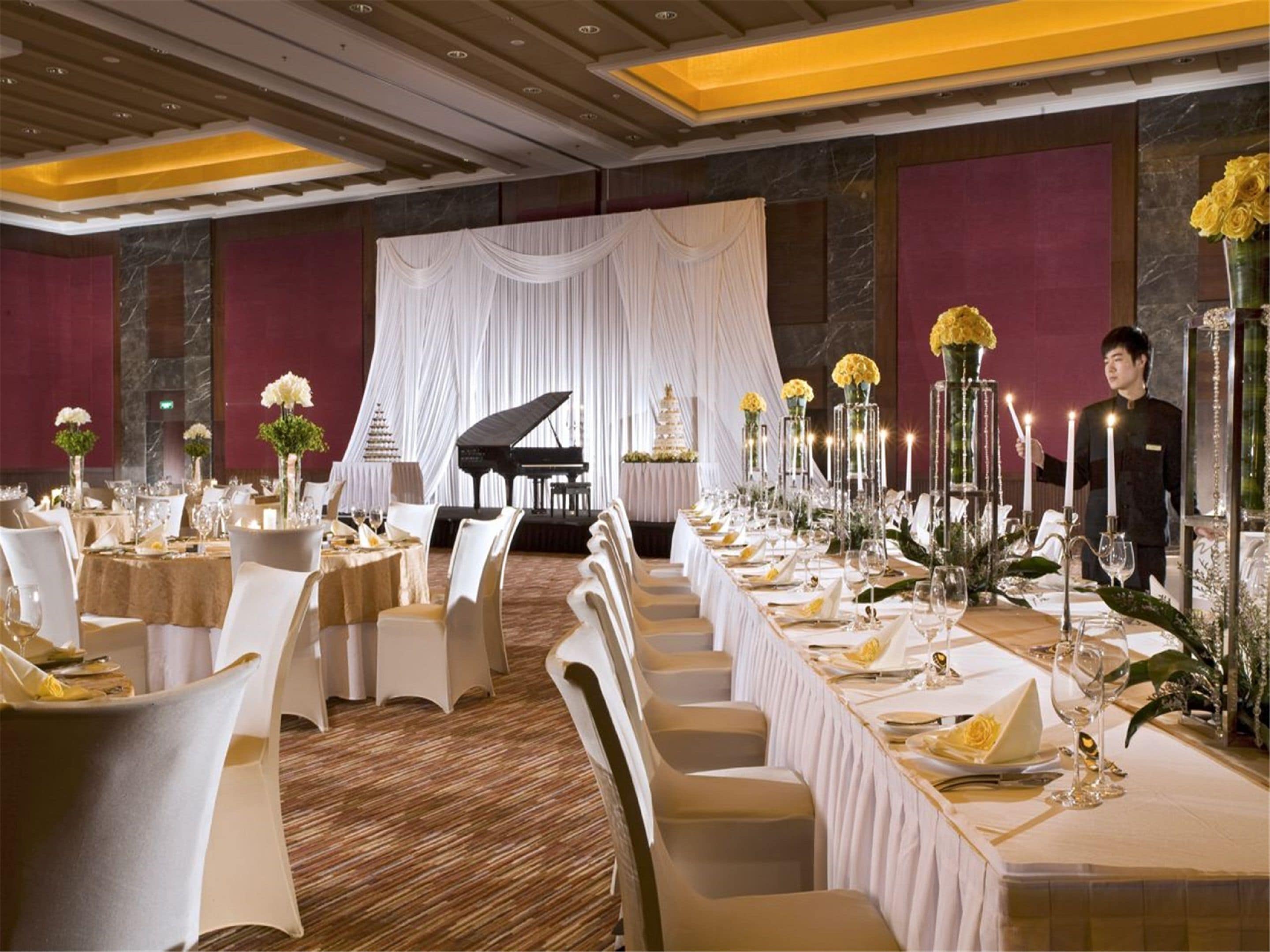 Indoor wedding