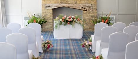 Indoor wedding