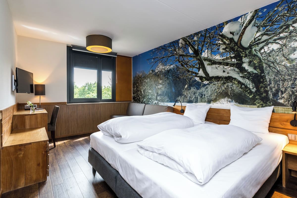 In-room safe, blackout drapes, iron/ironing board (on request)