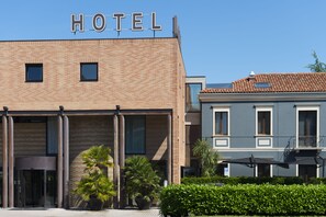 Fassade der Unterkunft