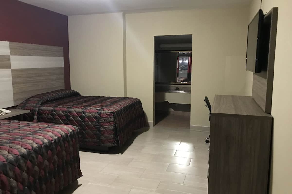 Desk, laptop workspace, iron/ironing board, free WiFi