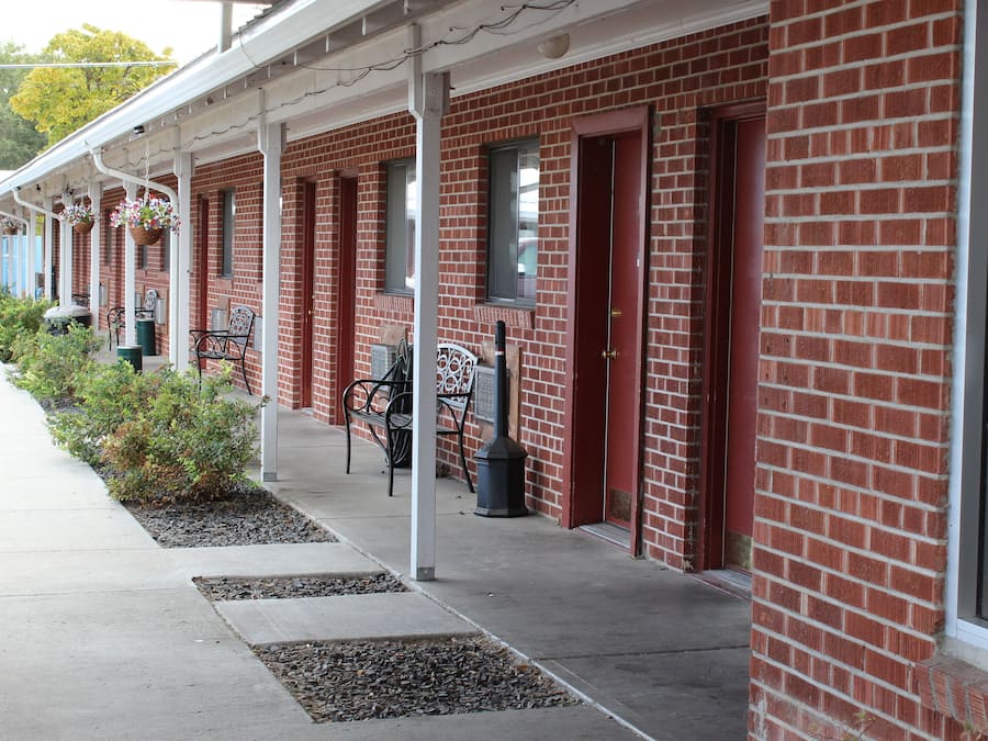 Fassade der Unterkunft