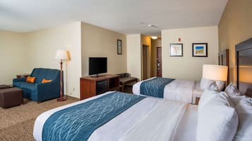 Ropa de cama de alta calidad y escritorio