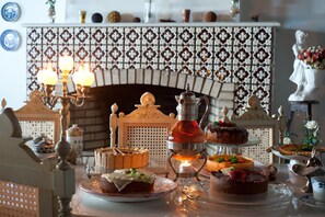 Gratis frukostbuffé varje dag