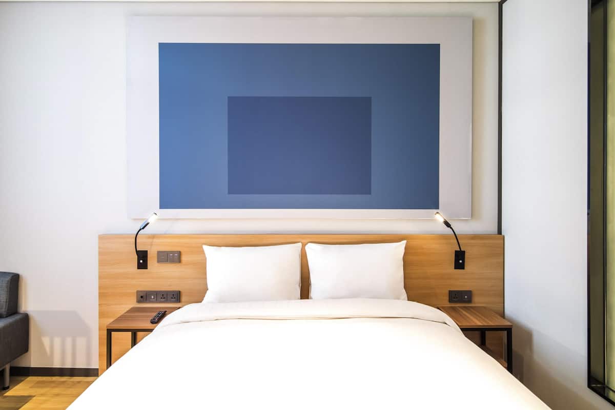 Superior-herbergi - 1 tvíbreitt rúm | 1 svefnherbergi, öryggishólf í herbergi, skrifborð