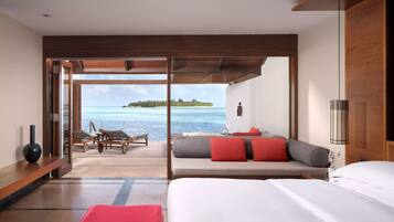 Deluxe Room, 1 Double Bed with Sofa bed (Water Villa) | Minibar, in-room safe, individually furnished, desk