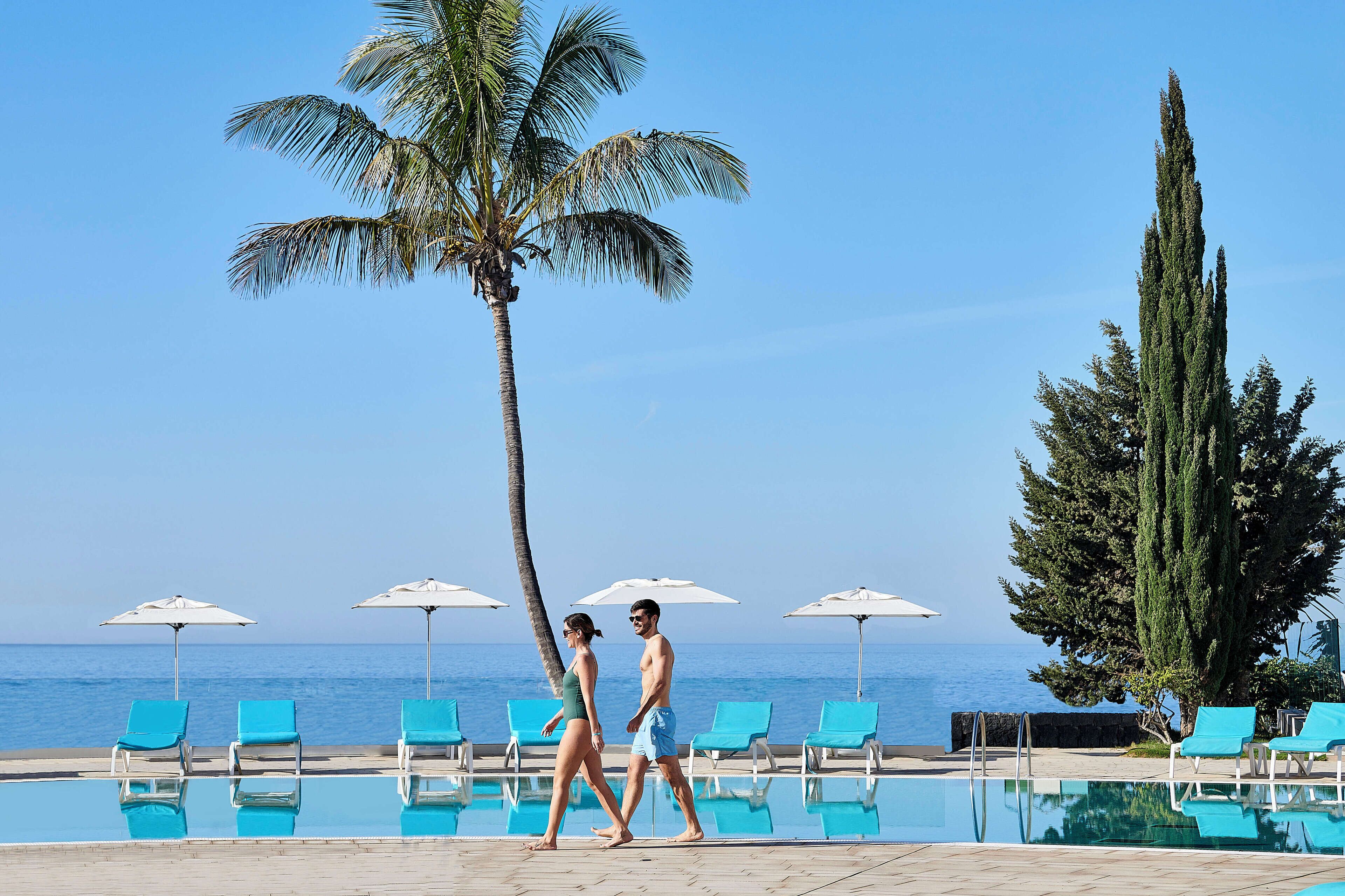 indoor pool, 3 outdoor pools, pool umbrellas, pool loungers