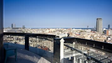Terrasse sur le toit