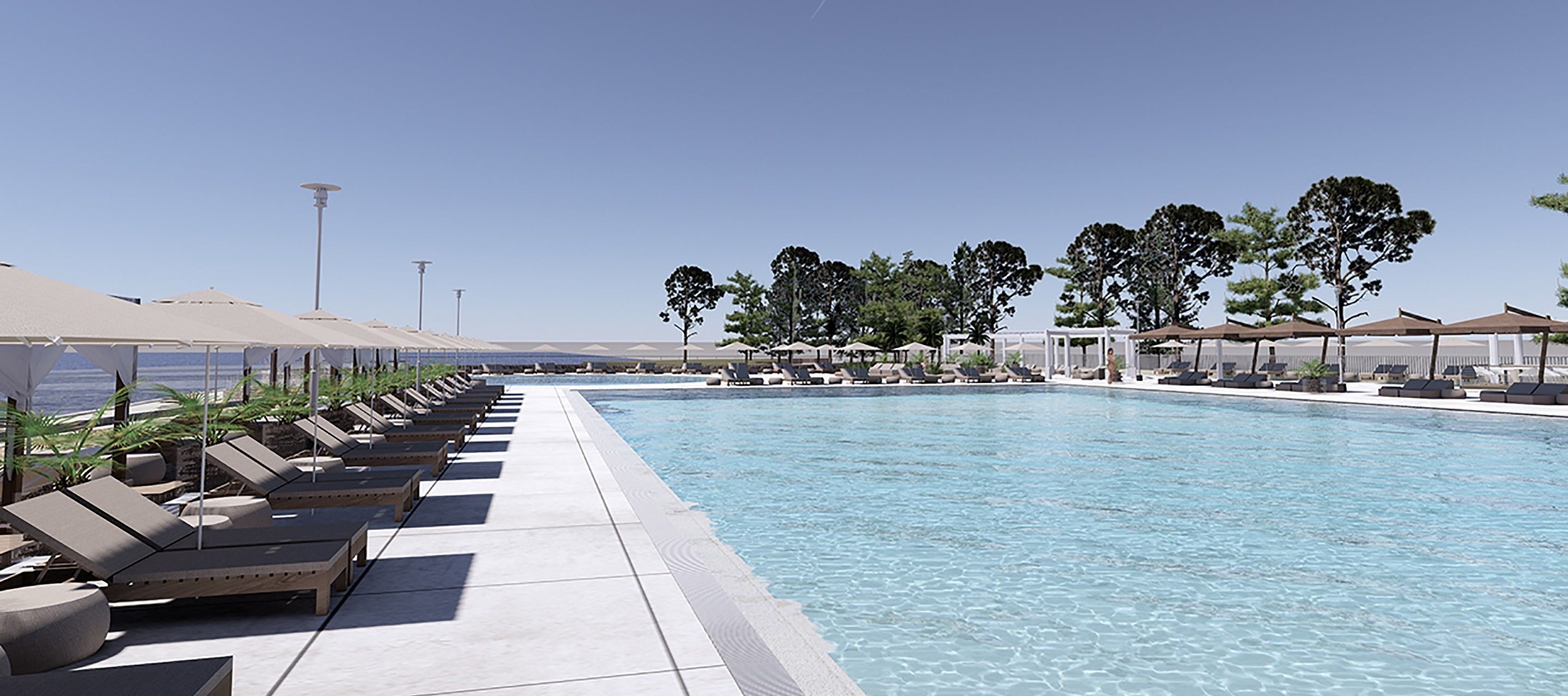 Outdoor pool