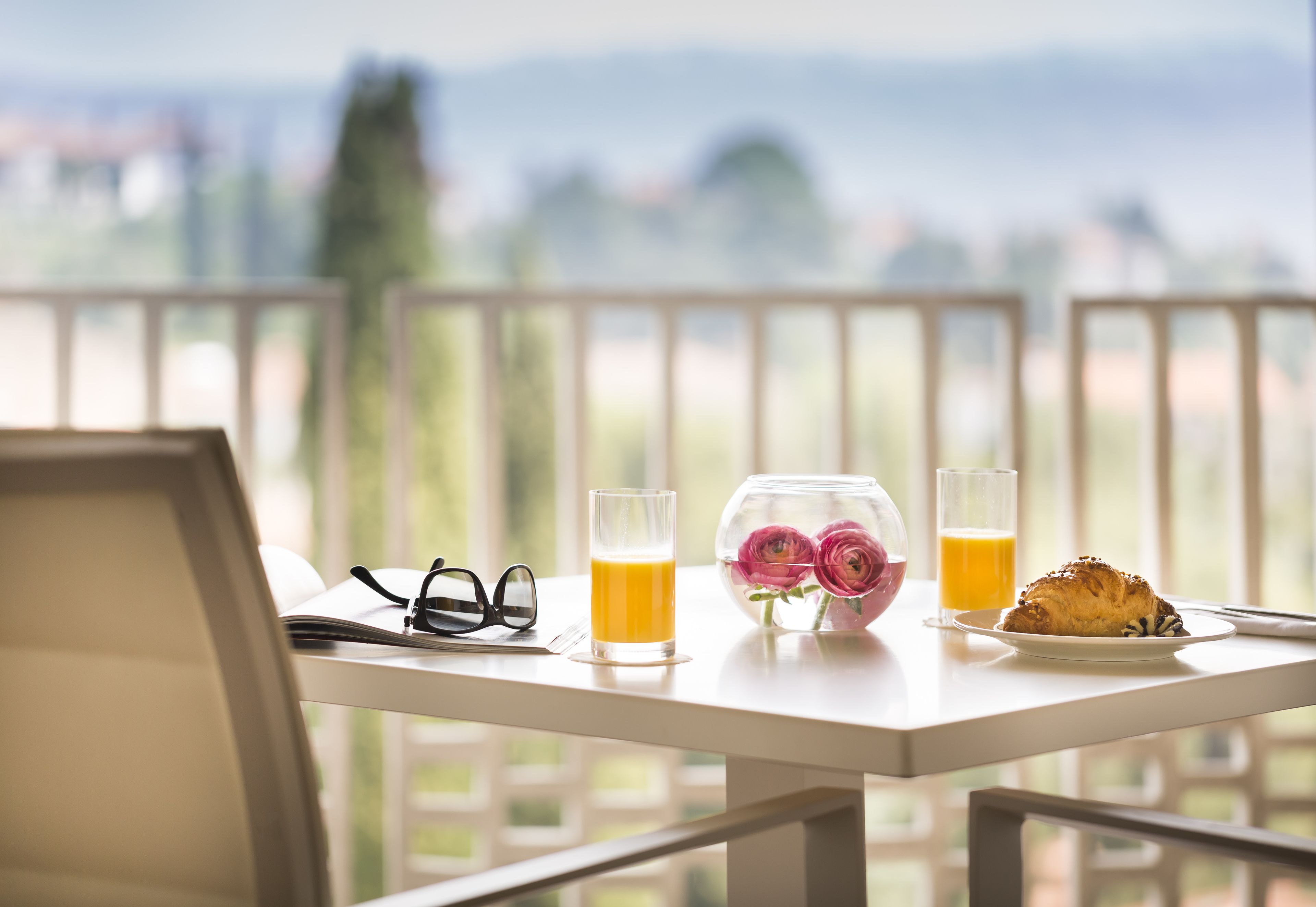 バルコニーからの眺望