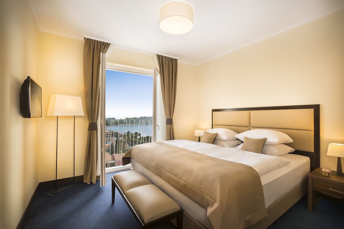Comfort-Doppelzimmer, Balkon, Meerblick