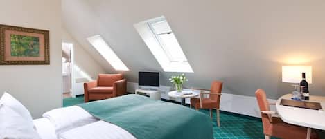 Ropa de cama hipoalergénica y minibar