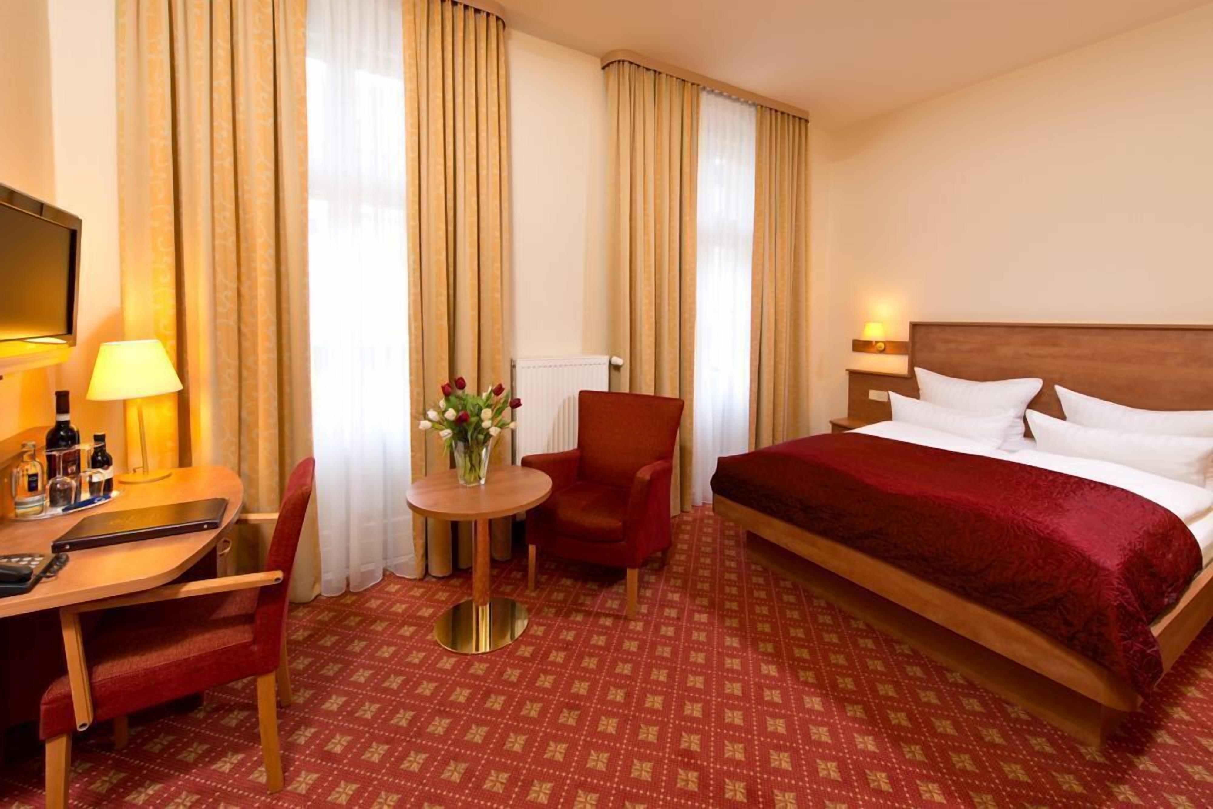 hypo-allergenic bedding, minibar, in-room safe, individually decorated