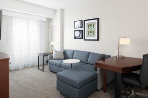 Chambre Double, 1 chambre | Salle de séjour