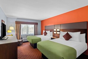 Standard Room, 2 Queen Beds, Non Smoking, Microwave | Premium bedding, pillowtop beds, desk, laptop workspace - Best Western Harker Heights - Killeen - Fort Hood TX (Harker Heights)