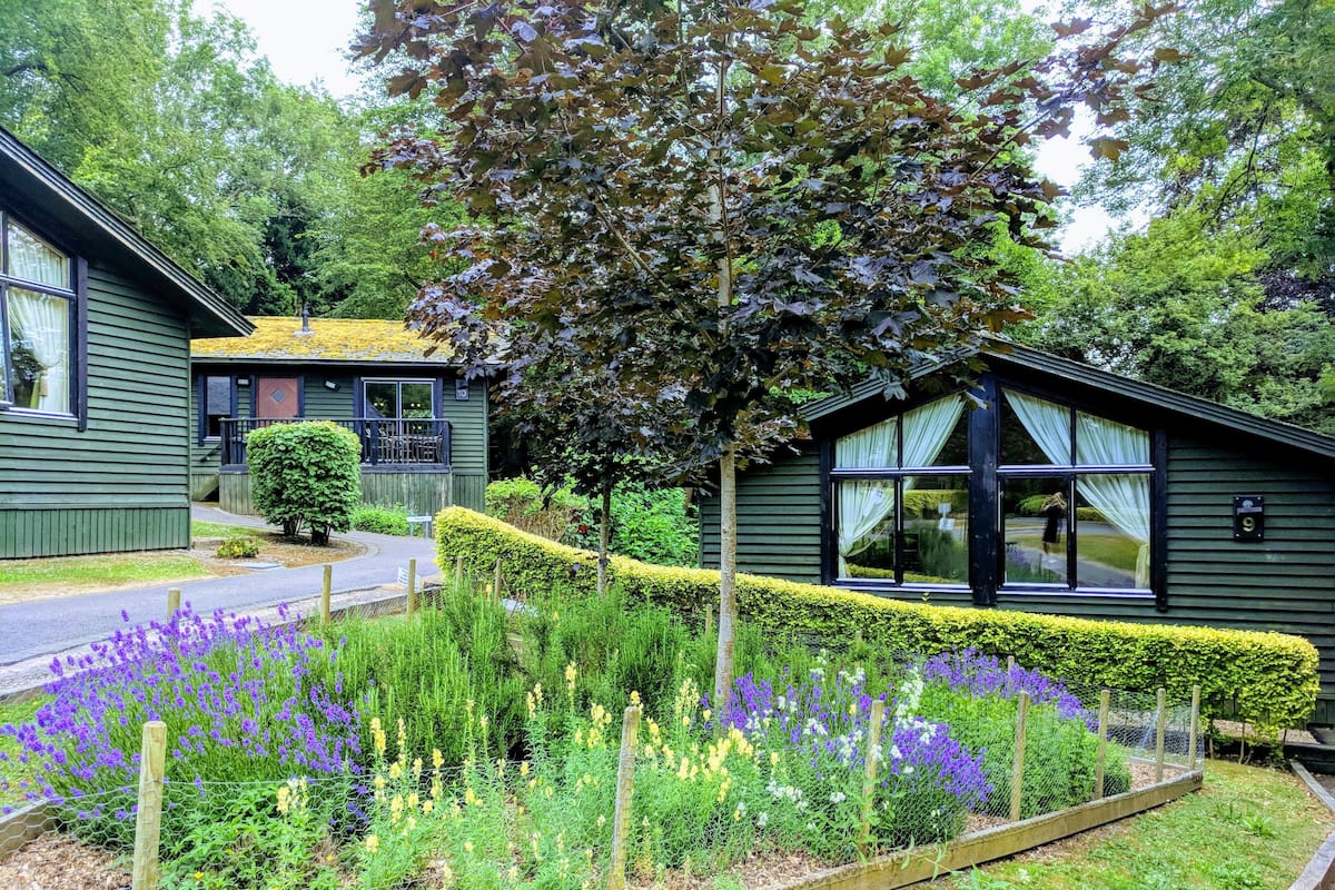 Room, 2 Bedrooms, Kitchen, Garden Area (Woodland Lodge)