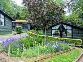 客房, 2 间卧室, 厨房, 花园 (Woodland Lodge) | 客房内保险箱、特色装修、办公桌、熨斗/熨衣板