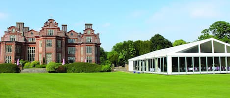 Zona para bodas al aire libre