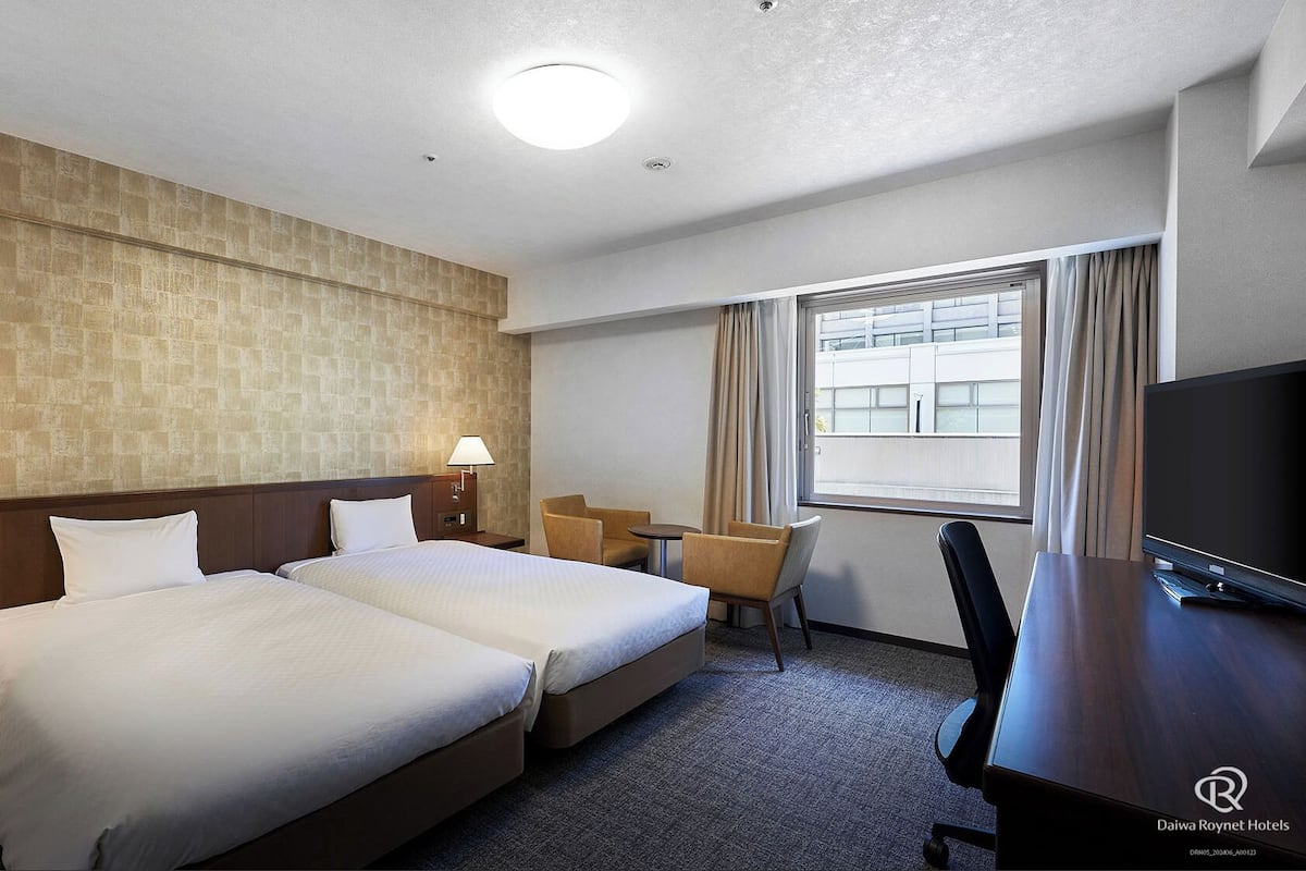 Desk, blackout drapes, iron/ironing board, free WiFi