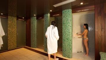 Turkish bath, 1 treatment room, massages