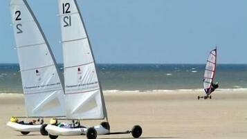 Beach nearby, white sand