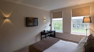 Minibar, desk, iron/ironing board, cribs/infant beds