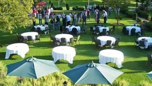 Outdoor banquet area - Monkey Island Hotel (Maidenhead)