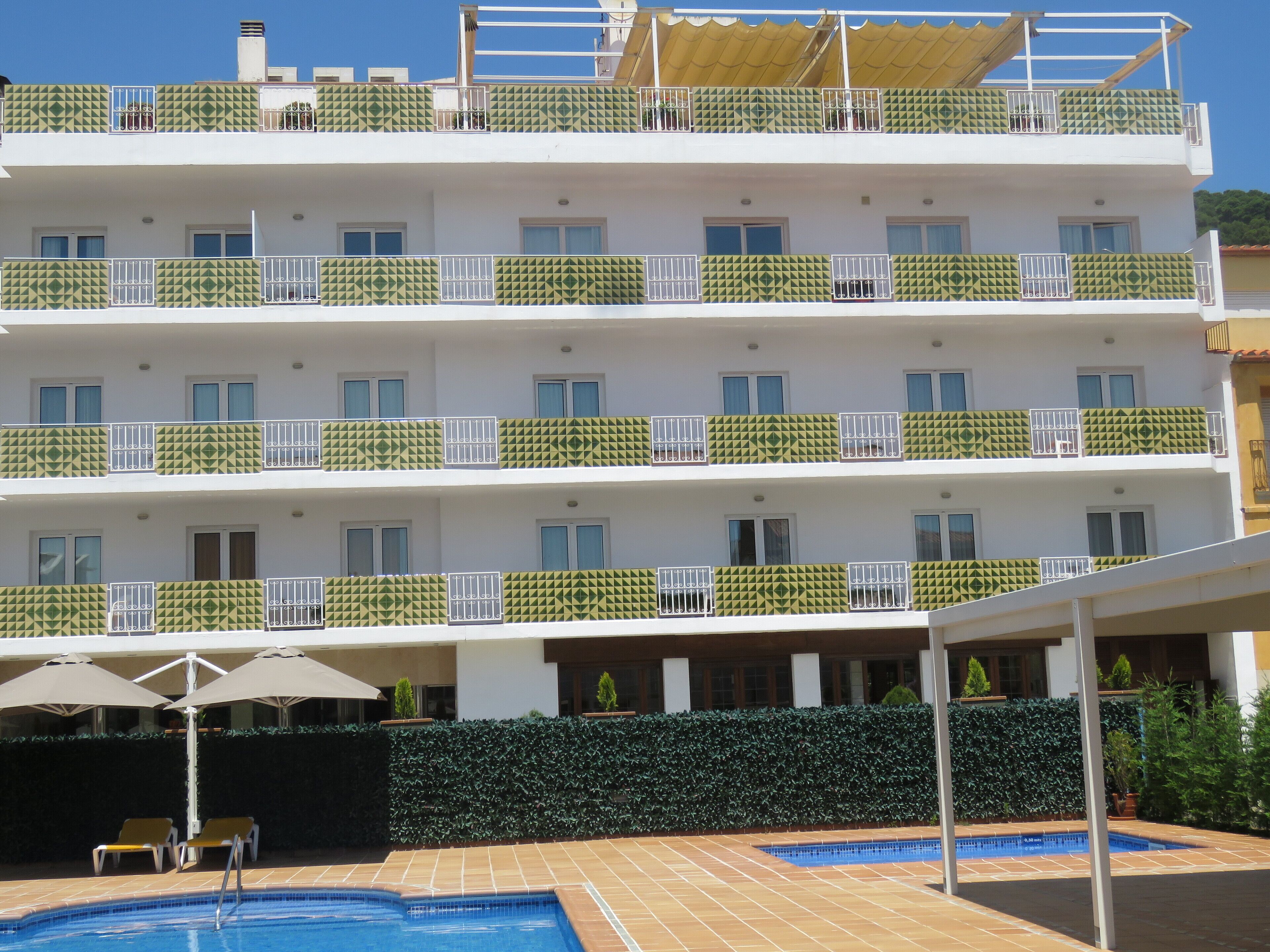 Façade de l’hébergement