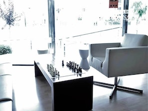 Sitzecke in der Lobby