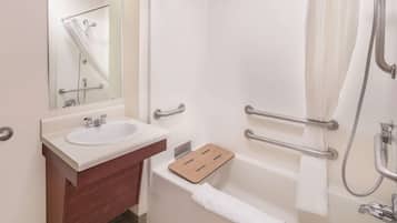 Hair dryer, towels