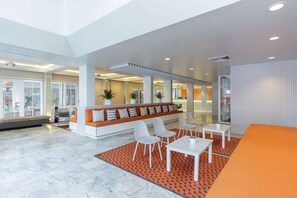 Sitteområde i lobbyen