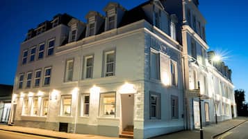 Front of property - evening/night