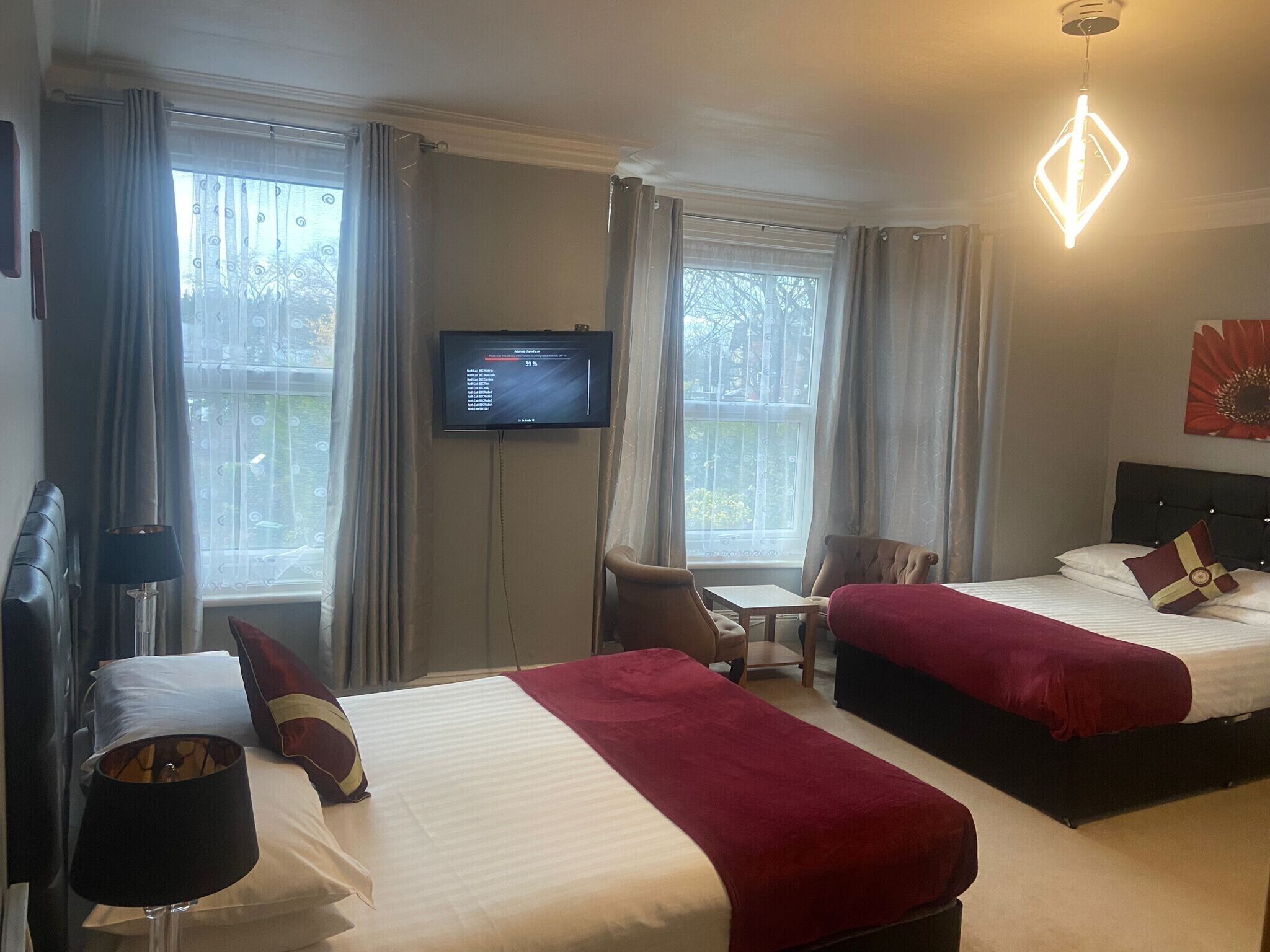 高級四人房, 獨立浴室