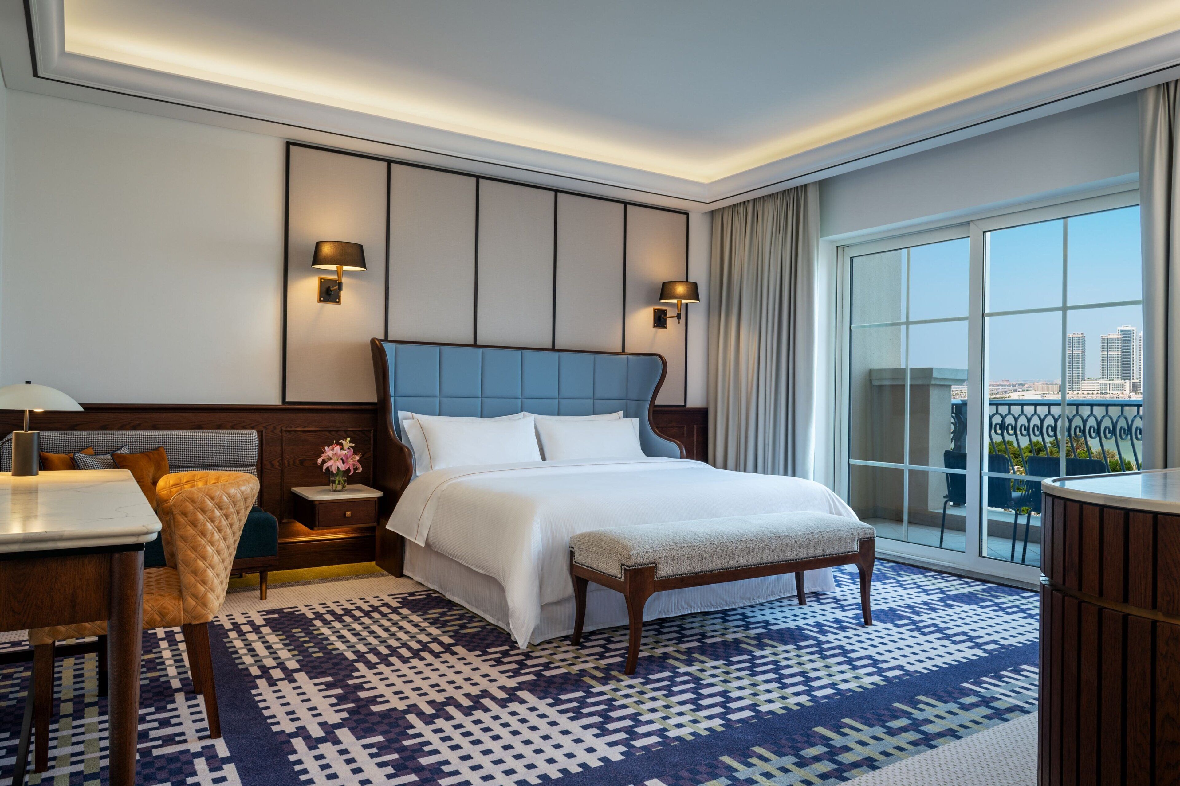 family 2 bedroom suite, sea view, balcony, 1 king, 2 queens sofa bed, breakfast, club lounge access | 1 bedroom, premium bedding, pillow-top beds, minibar