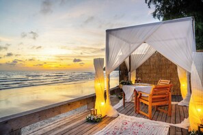 3 restauranter, frokost serveres