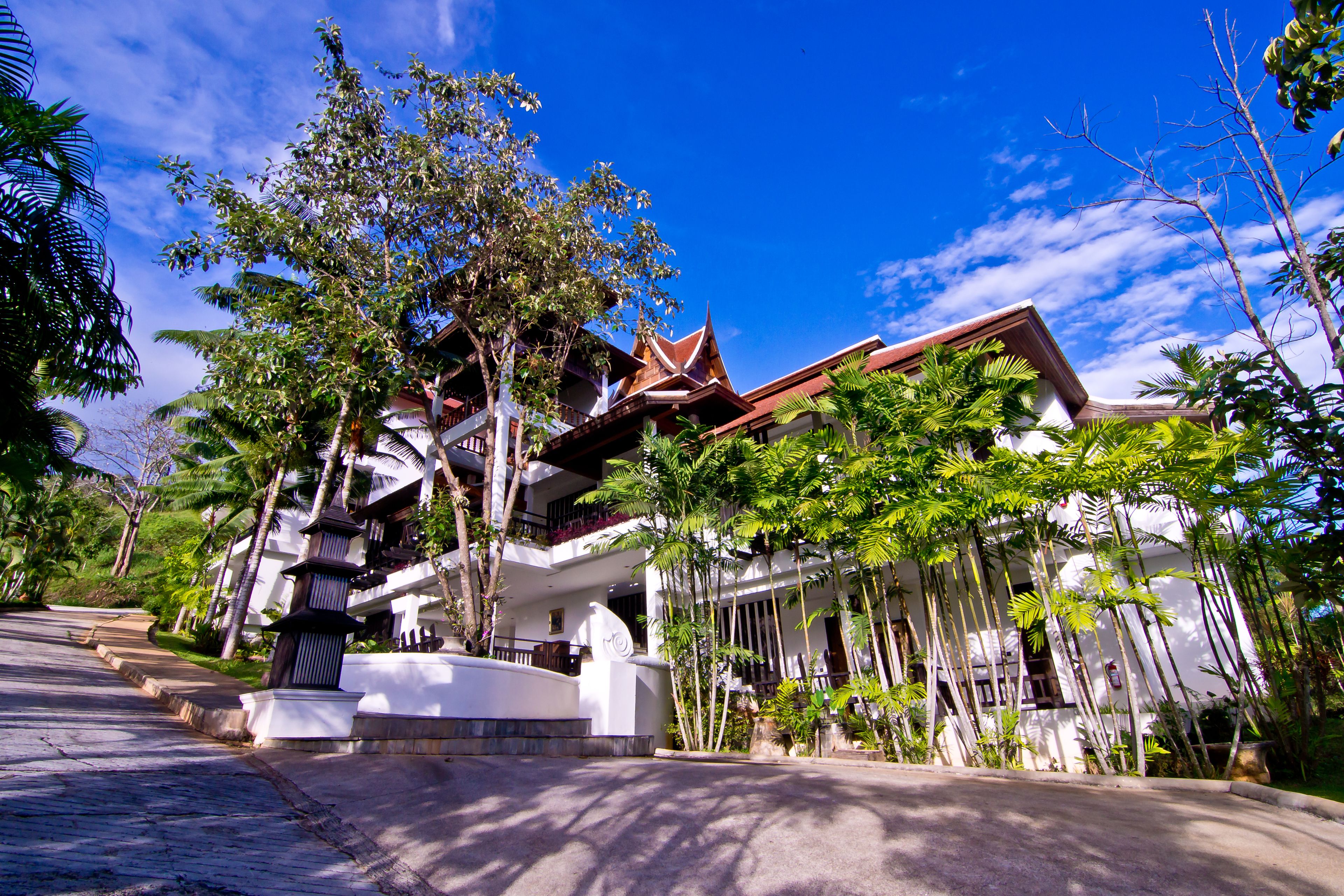 ด้านหน้าที่พัก