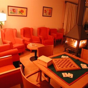 Siddeområde i lobbyen