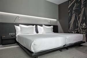 Minibar, in-room safe, desk, blackout curtains