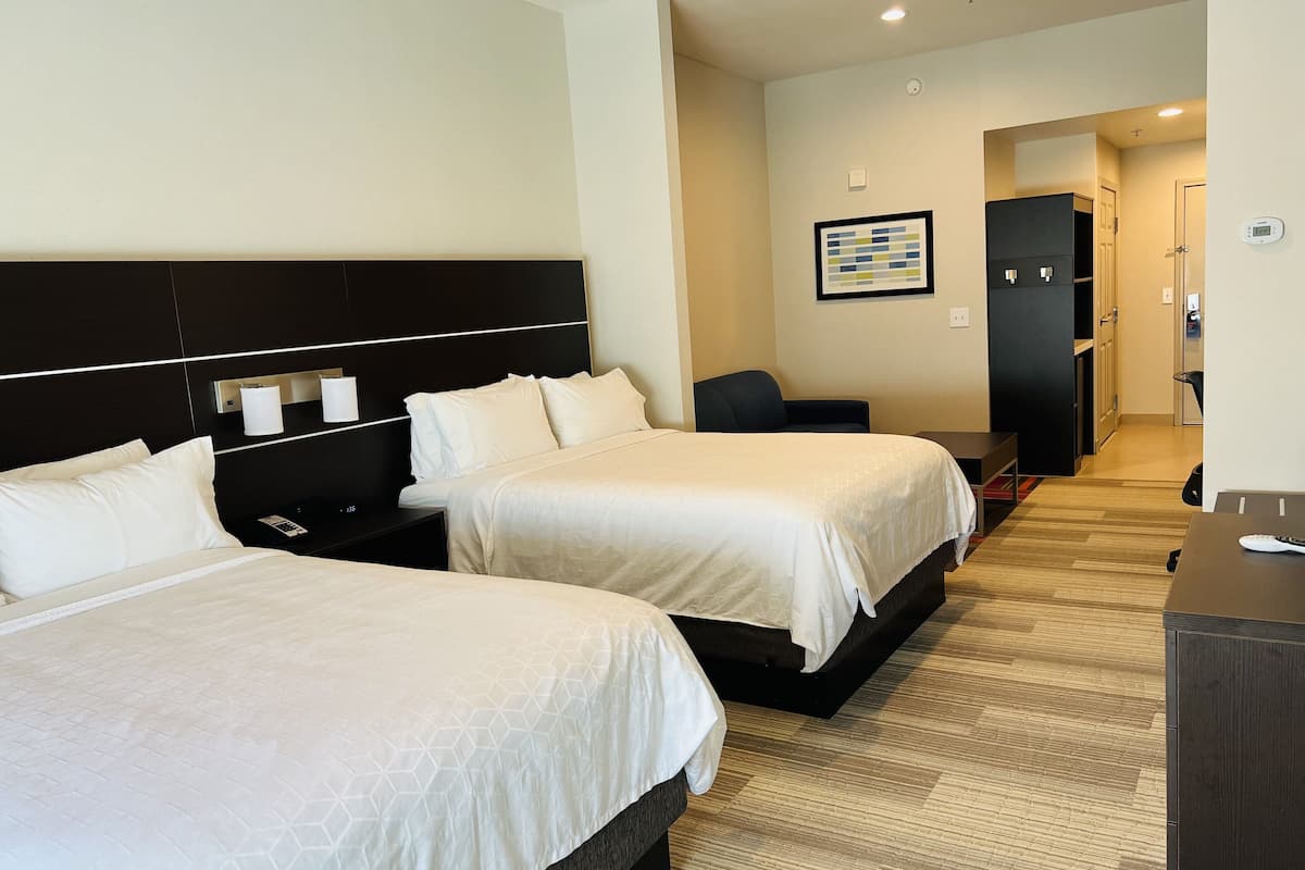 in-room safe, desk, laptop workspace, iron/ironing board