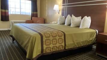 Room, 1 King Bed, Accessible, Non Smoking | Desk, iron/ironing board, free WiFi, bed sheets