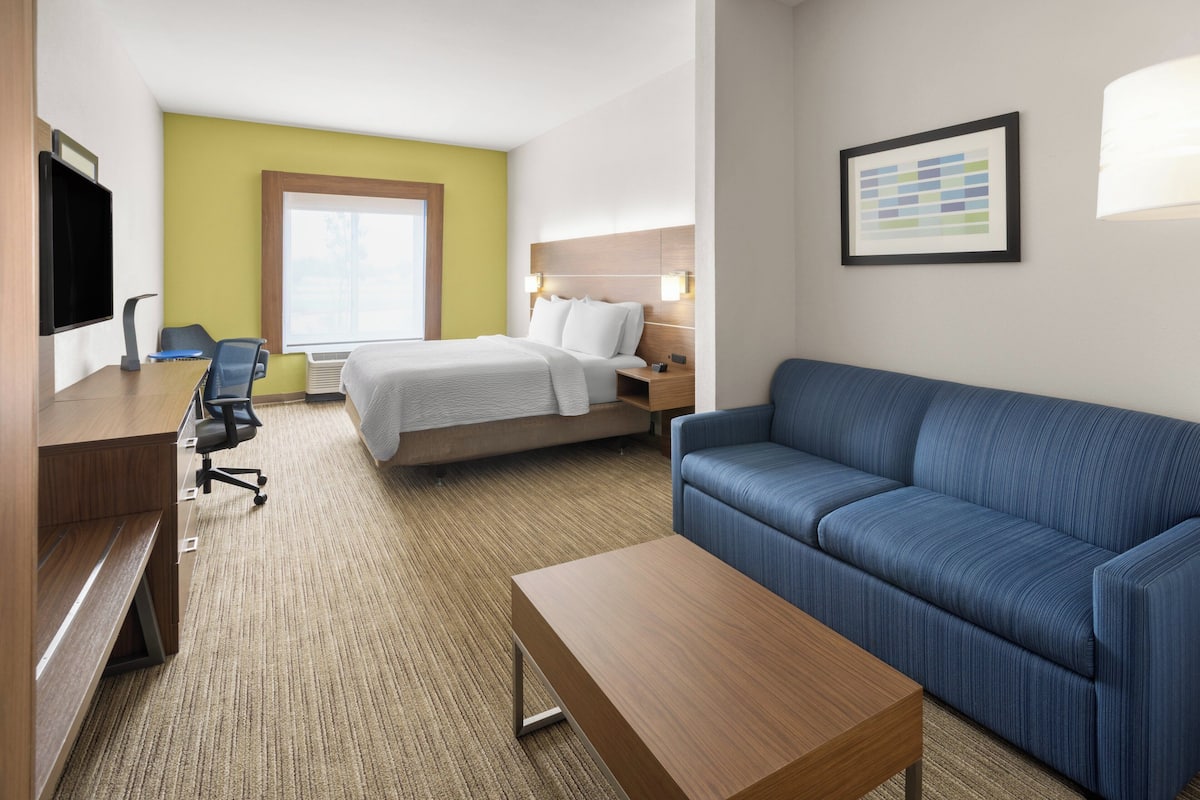 Suite, 1 King Bed with Sofa bed | In-room safe, desk, blackout drapes, iron/ironing board