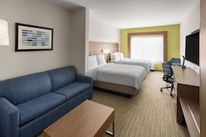 Suite, Multiple Beds | In-room safe, desk, blackout drapes, iron/ironing board