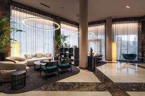 Sitzecke in der Lobby